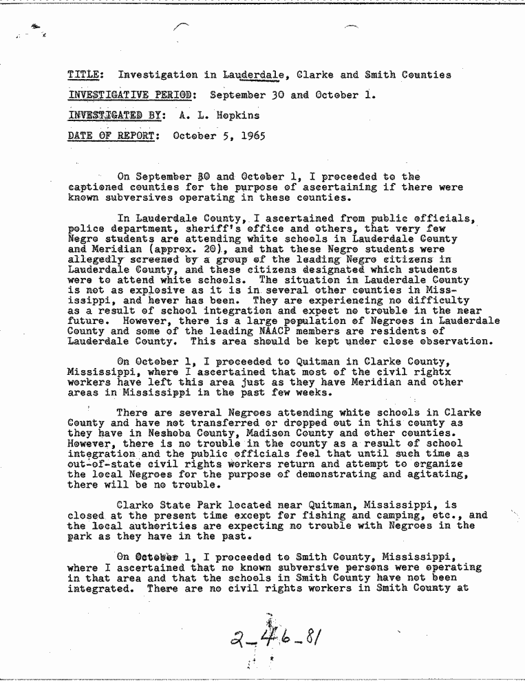 SCR ID # 2-46-0-92-1-1-1