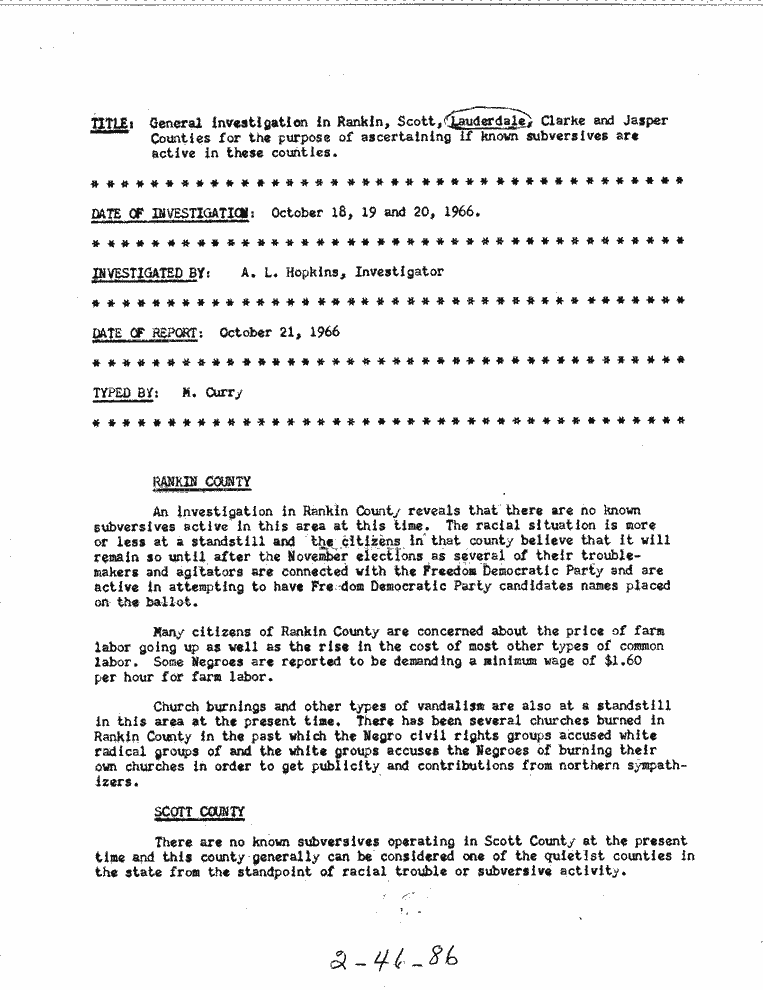 SCR ID # 2-46-0-96-1-1-1