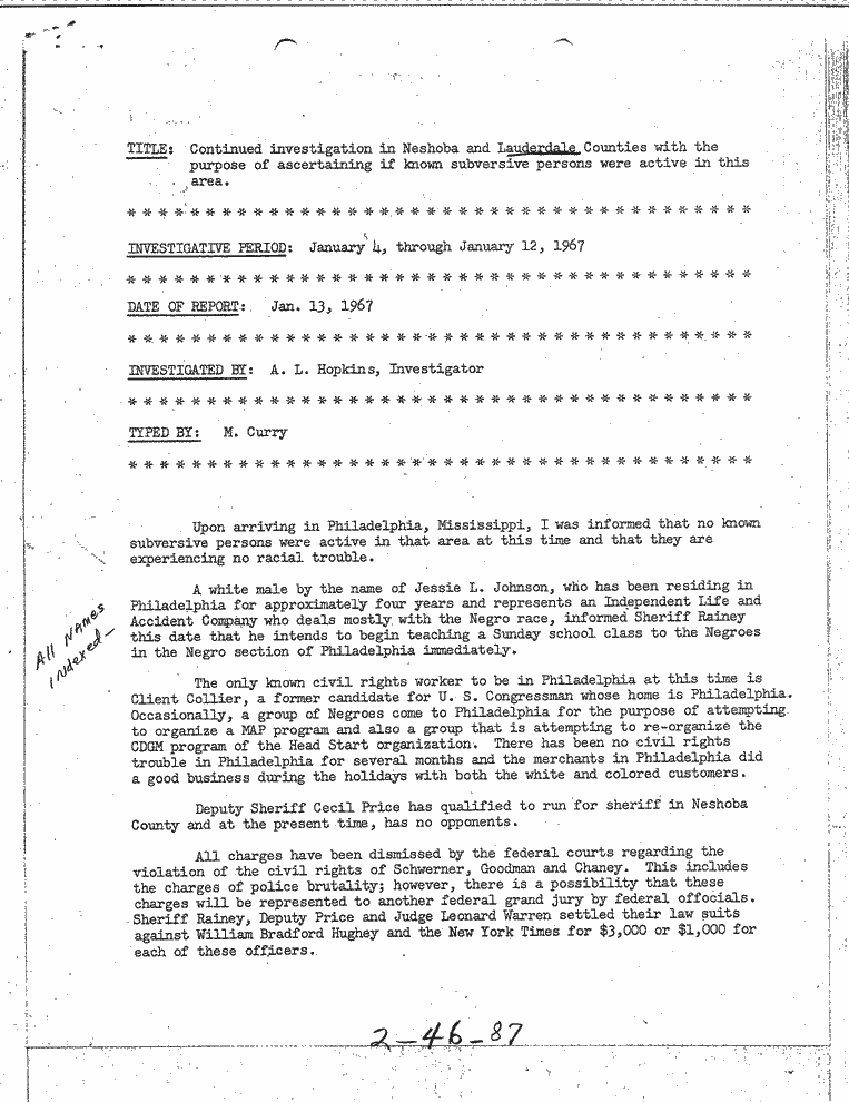 SCR ID # 2-46-0-98-1-1-1