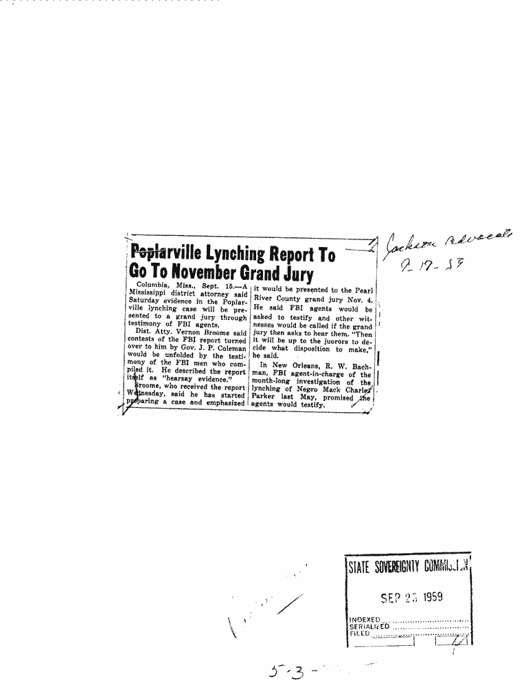 SCR ID # 5-3-3-85-1-1-1