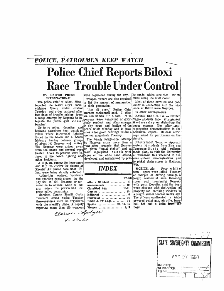 SCR ID # 5-4-0-27-1-1-1