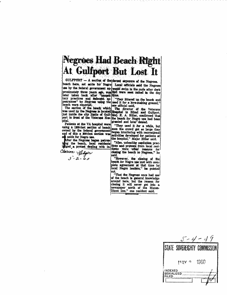 SCR ID # 5-4-0-47-1-1-1