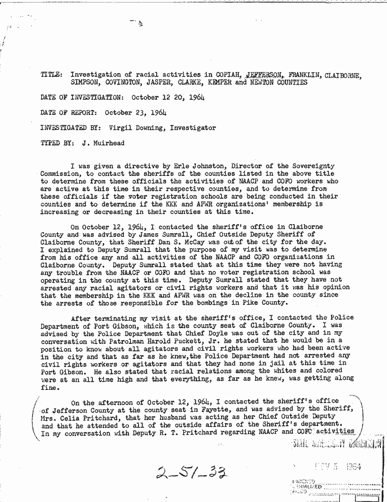 SCR ID # 2-51-0-32-1-1-1