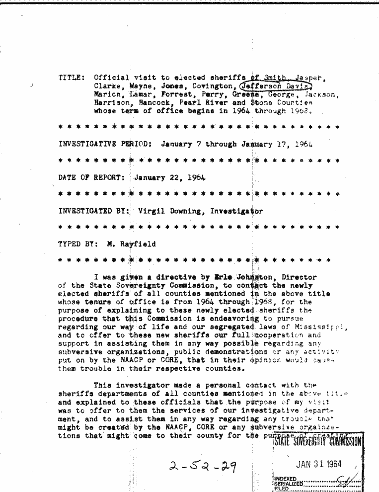 SCR ID # 2-52-0-33-1-1-1