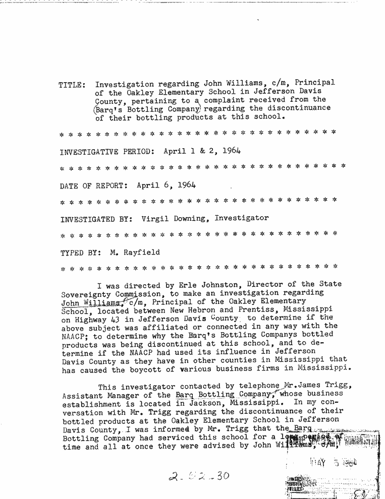 SCR ID # 2-52-0-34-1-1-1