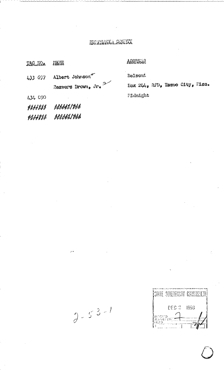 SCR ID # 2-53-0-1-1-1-1