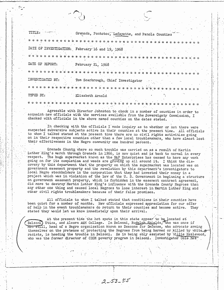 SCR ID # 2-53-0-62-1-1-1