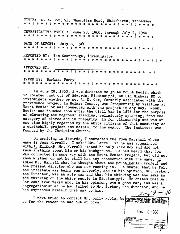 SCR ID # 2-54-1-39-1-1-1