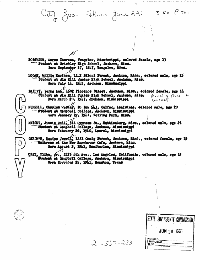 SCR ID # 2-55-3-20-3-1-1
