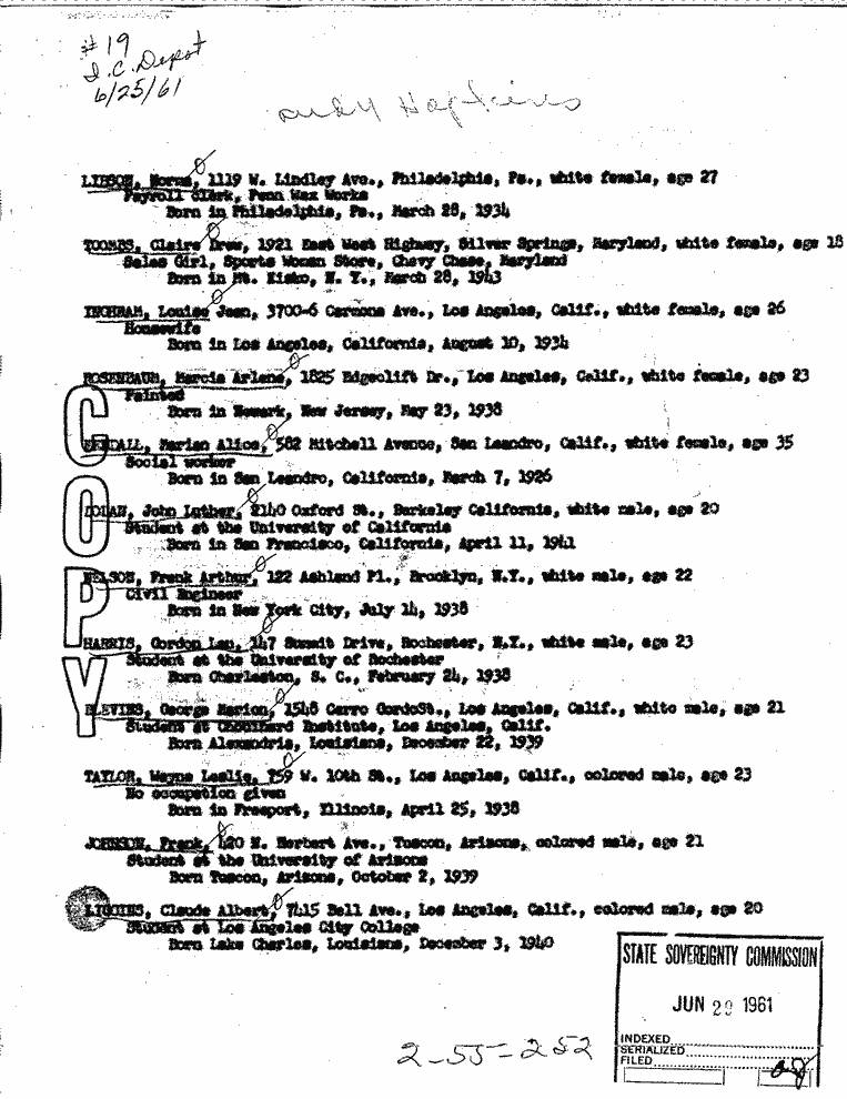 SCR ID # 2-55-3-27-2-1-1