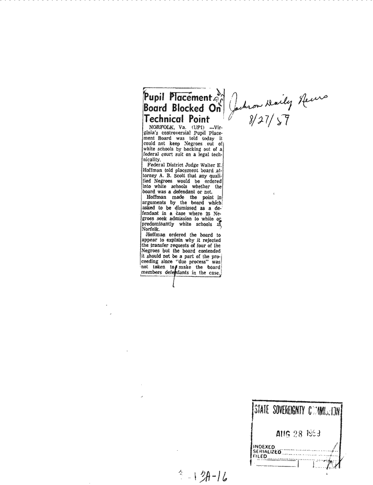 SCR ID # 3-13A-0-16-1-1-1