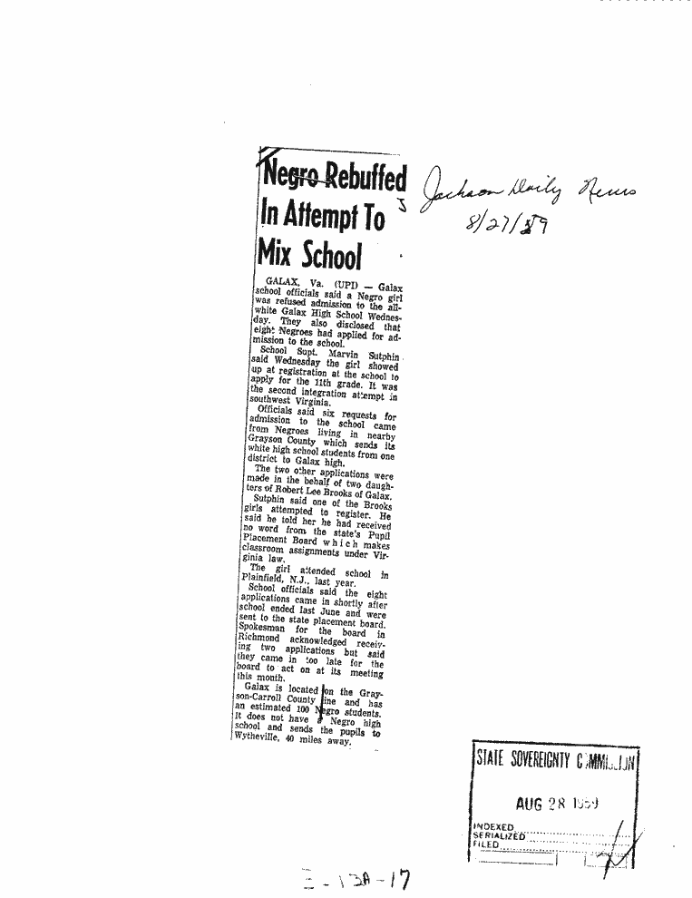 SCR ID # 3-13A-0-17-1-1-1