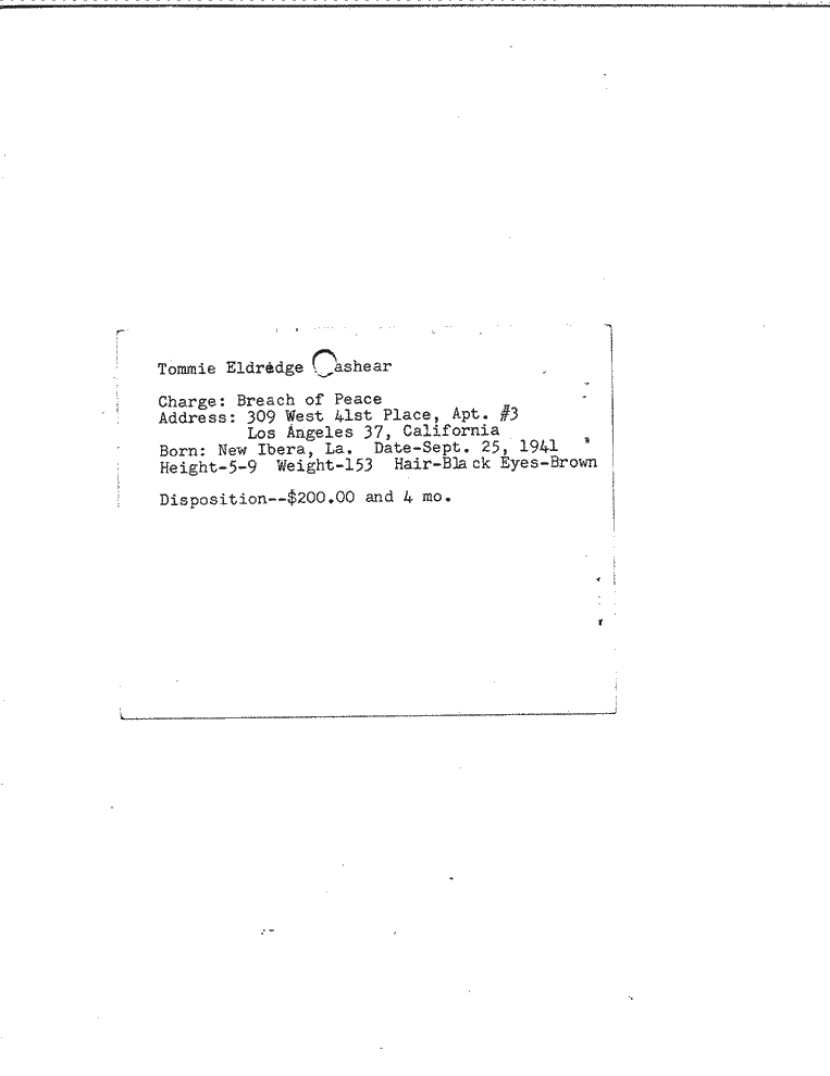 SCR ID # 2-55-5-110-2-1-1
