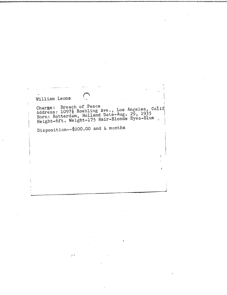 SCR ID # 2-55-6-99-2-1-1