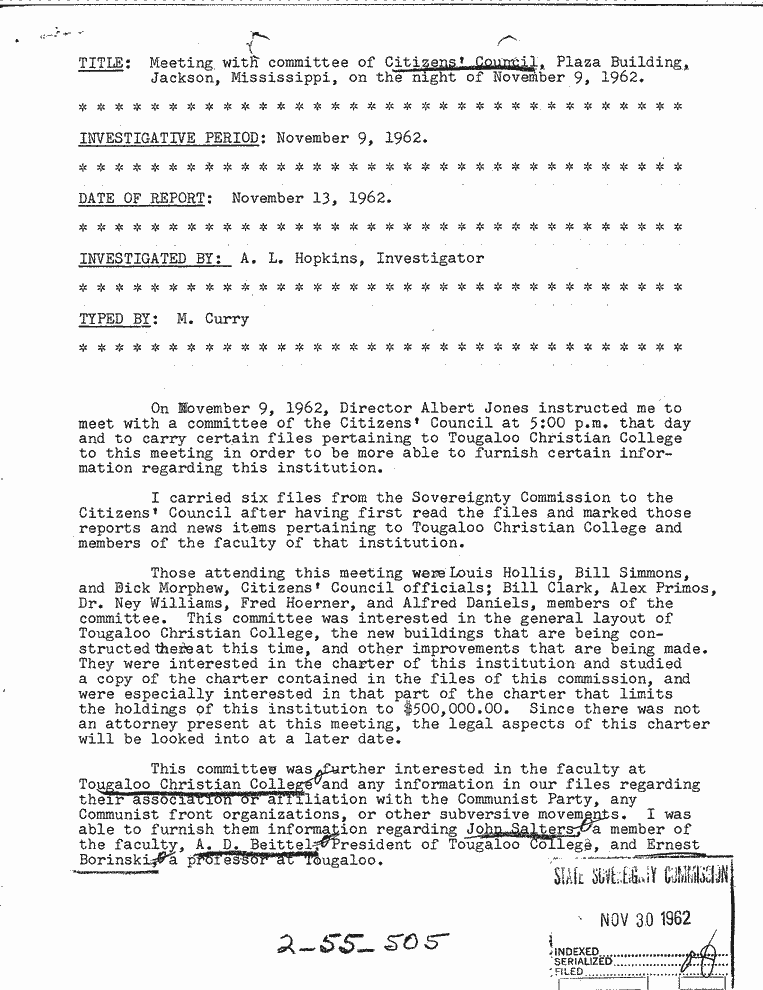 SCR ID # 2-55-10-20-1-1-1