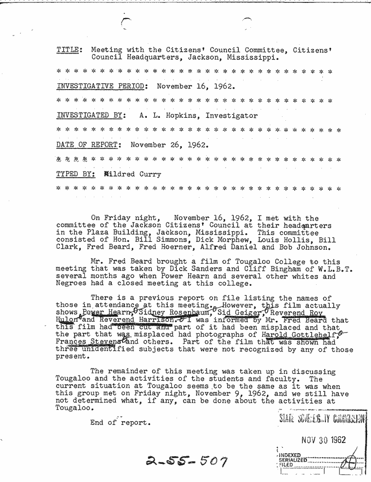 SCR ID # 2-55-10-23-1-1-1