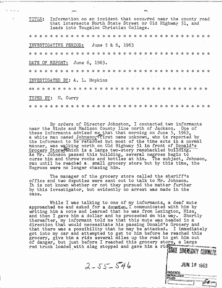 SCR ID # 2-55-10-85-1-1-1