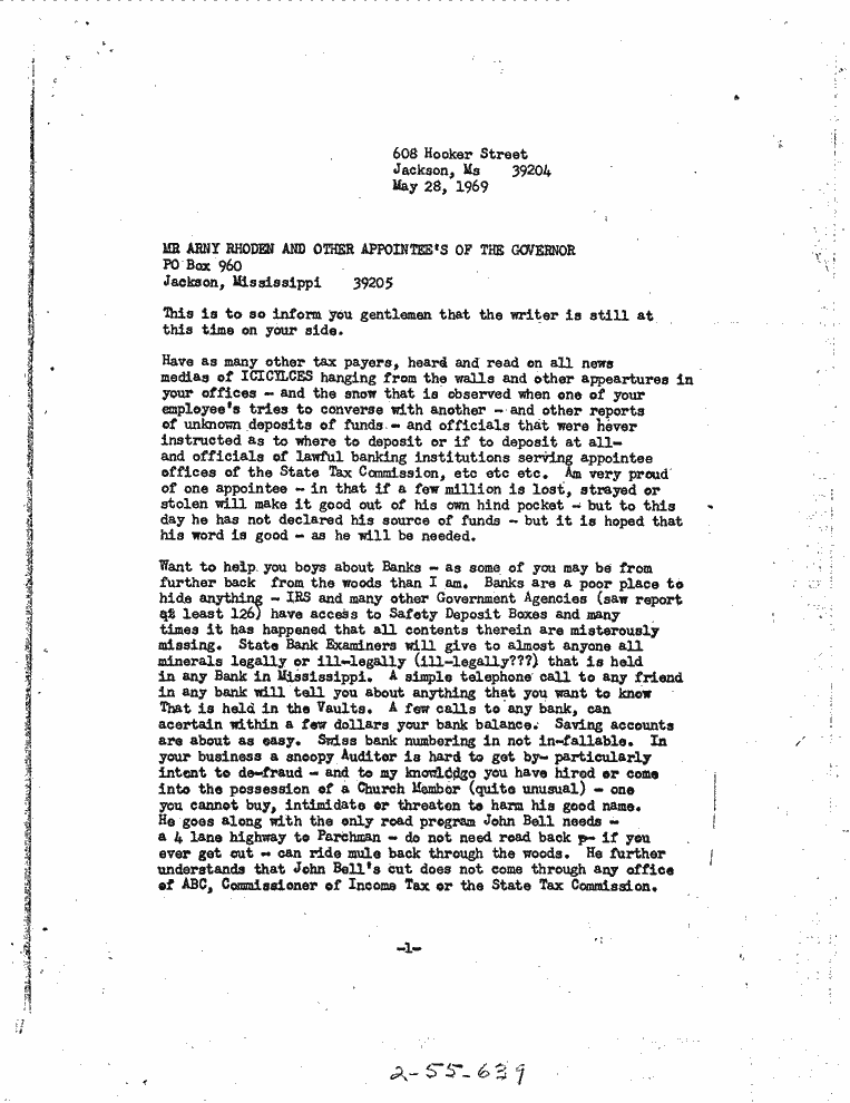 SCR ID # 2-55-12-62-1-1-1