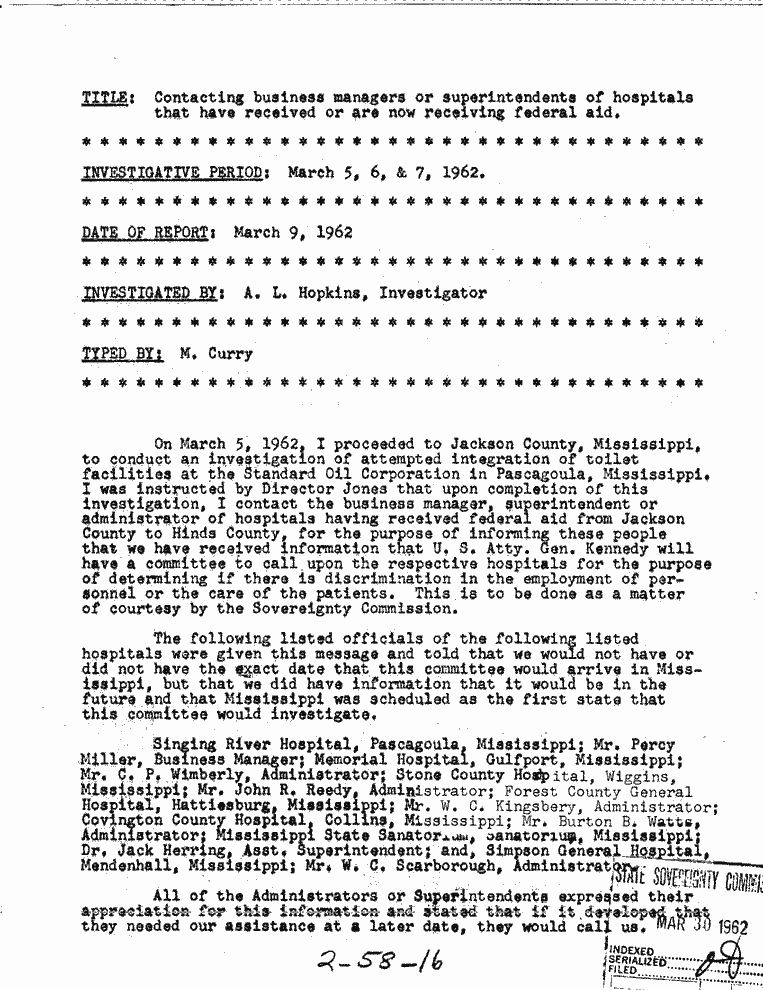 SCR ID # 2-58-0-16-1-1-1