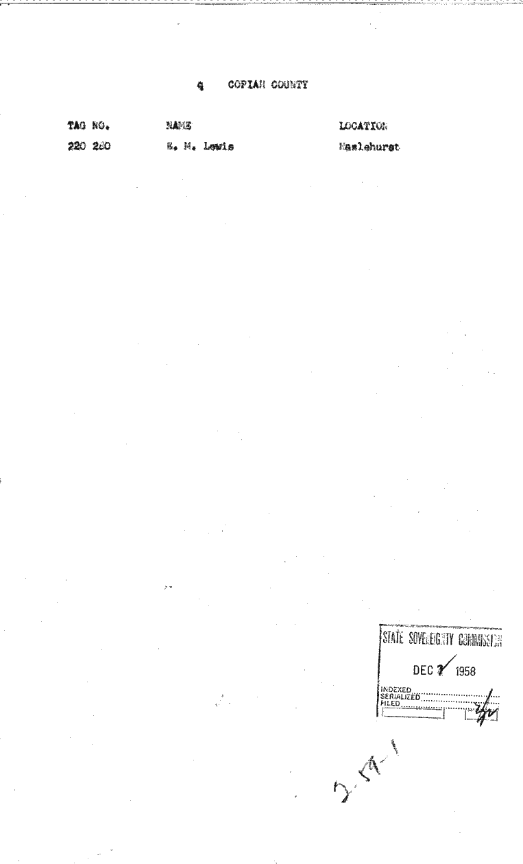 SCR ID # 2-59-0-1-1-1-1