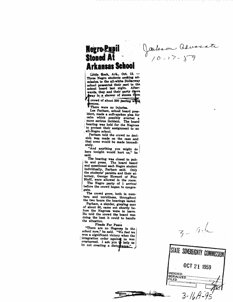 SCR ID # 3-16A-1-95-1-1-1