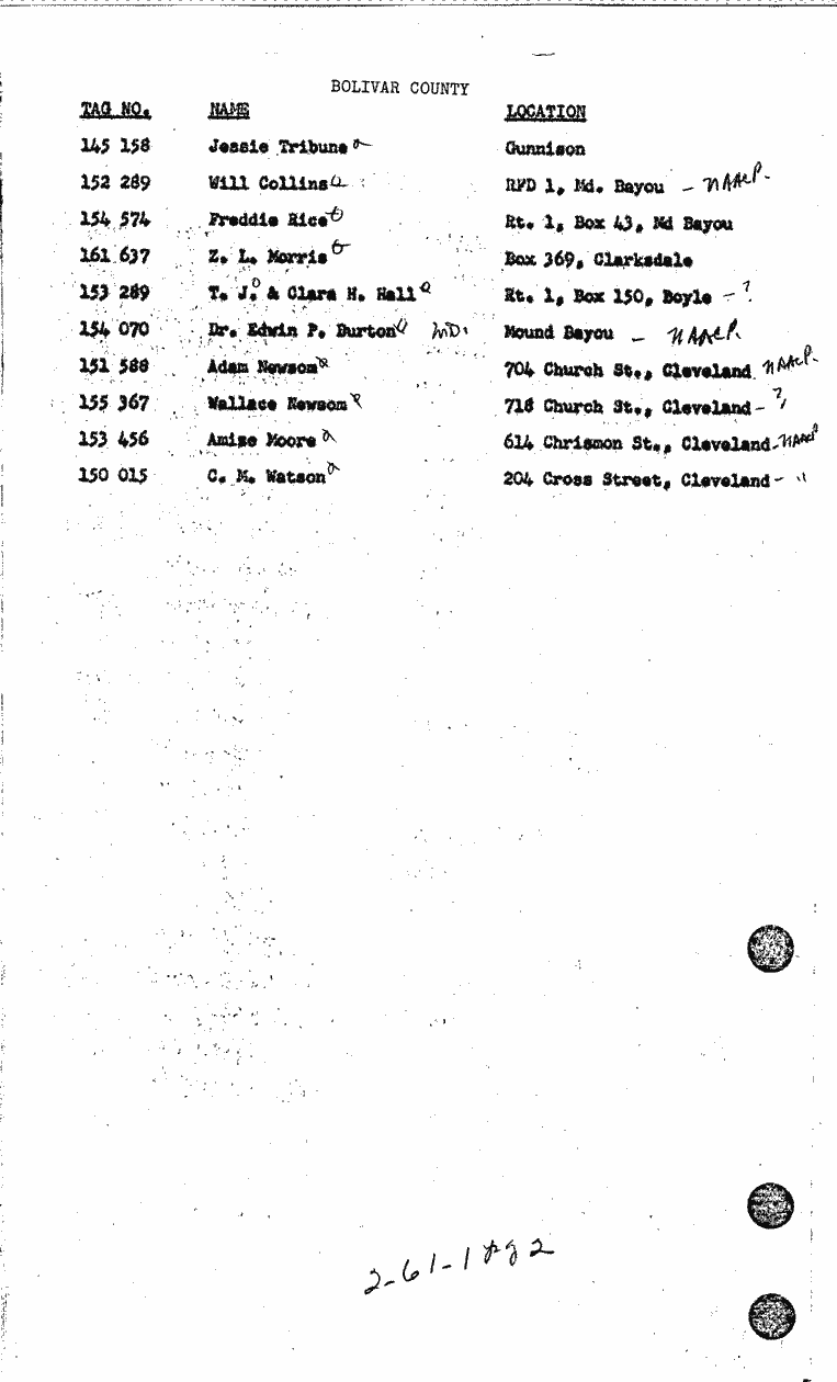 SCR ID # 2-61-1-1-2-1-1