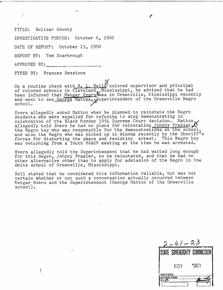 SCR ID # 2-61-1-24-1-1-1