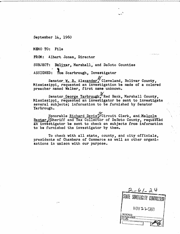 SCR ID # 2-61-1-25-1-1-1