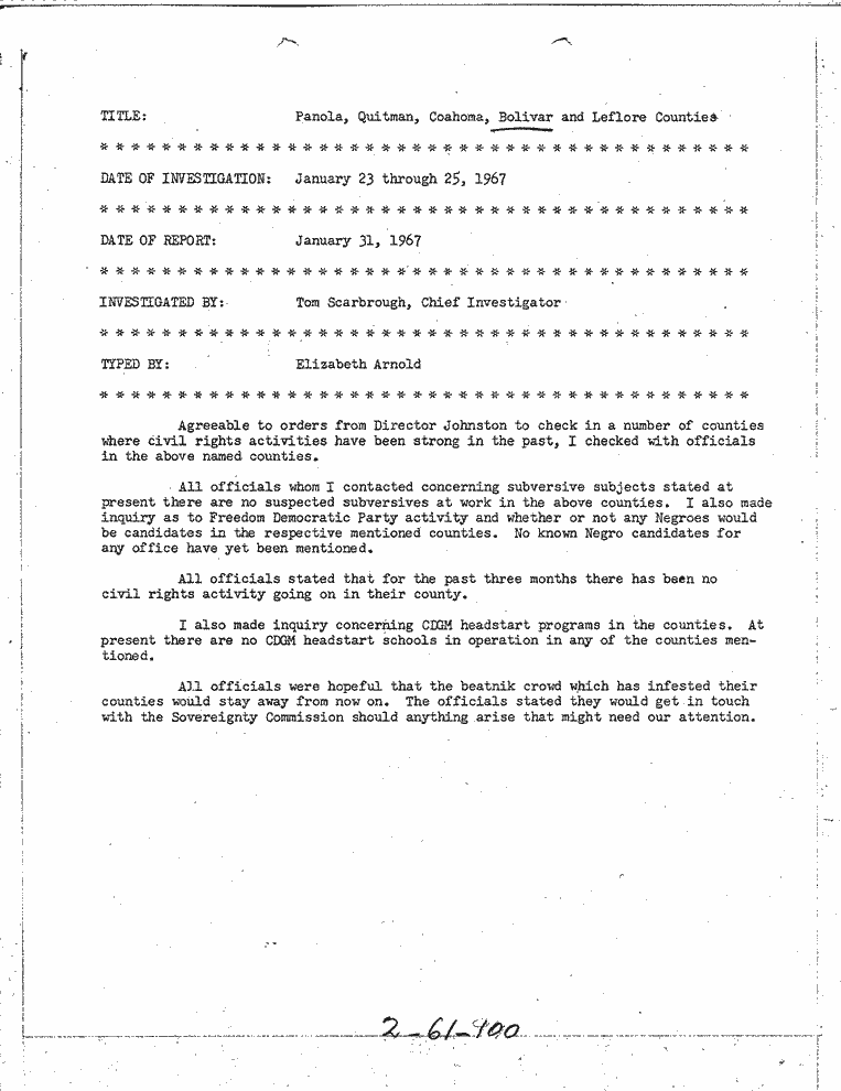 SCR ID # 2-61-2-31-1-1-1