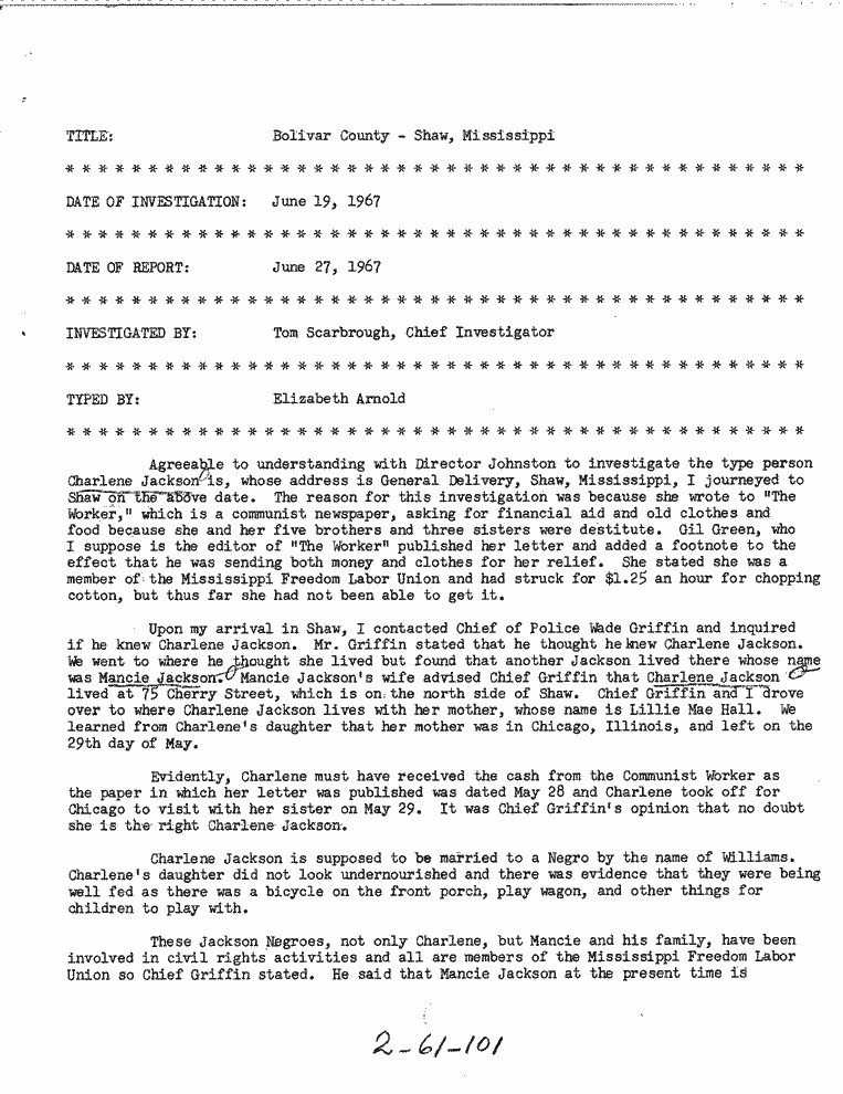 SCR ID # 2-61-2-33-1-1-1