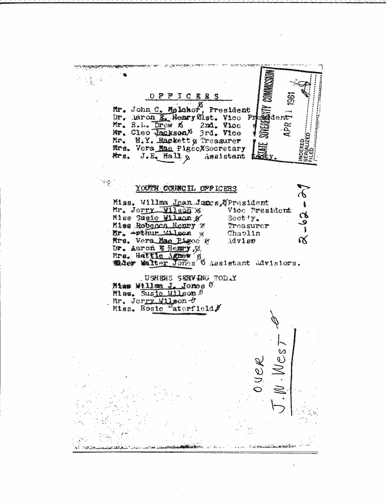 SCR ID # 2-62-1-30-3-1-1