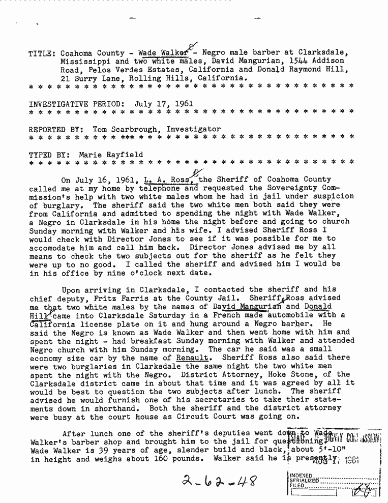 SCR ID # 2-62-1-54-1-1-1