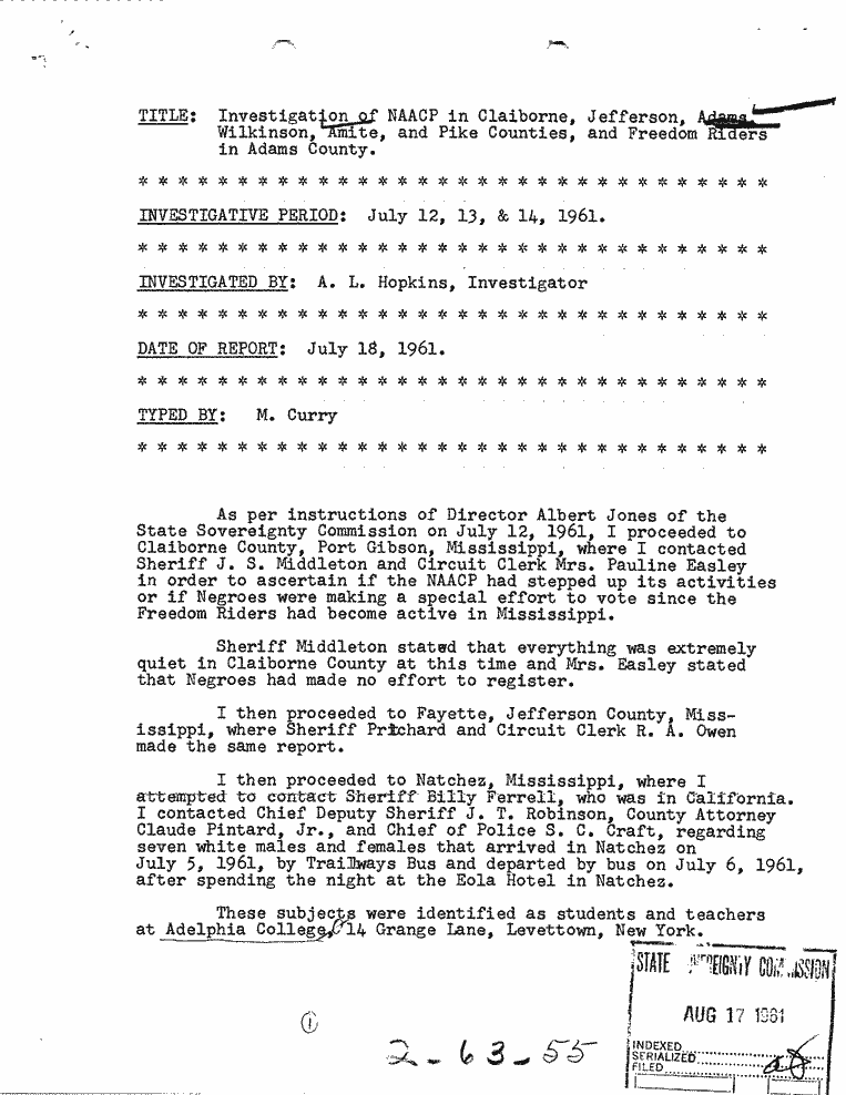 SCR ID # 2-63-1-97-1-1-1