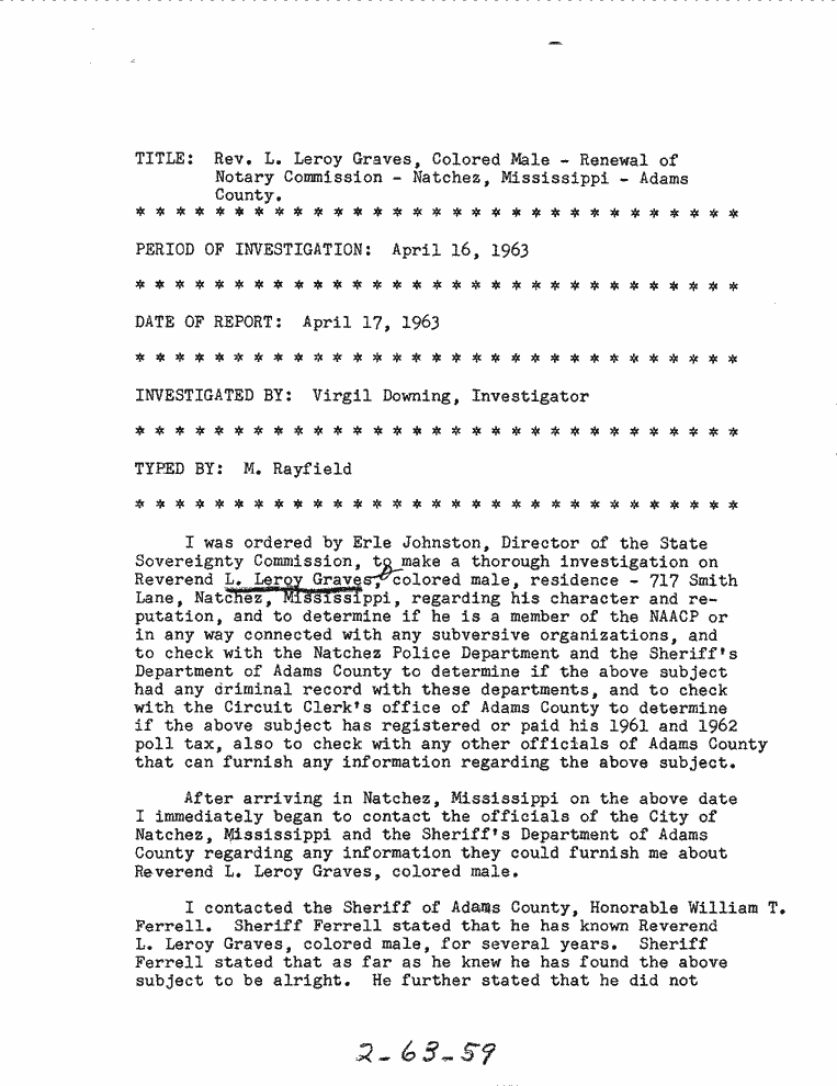 SCR ID # 2-63-1-103-1-1-1