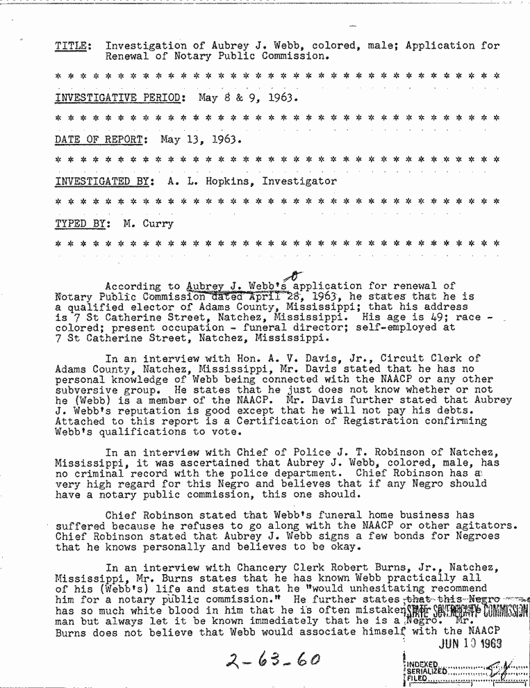 SCR ID # 2-63-1-107-1-1-1