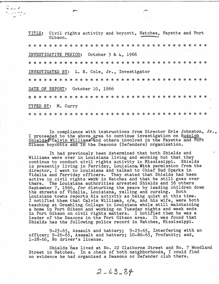 SCR ID # 2-63-1-135-1-1-1