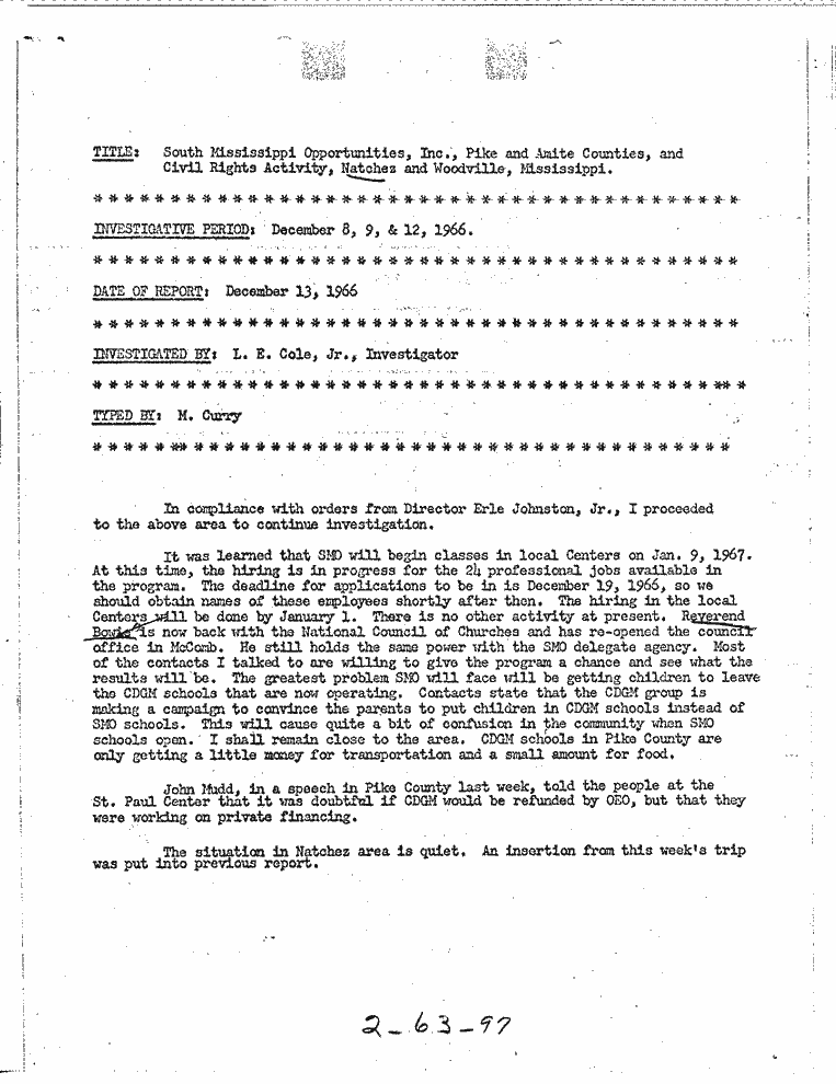 SCR ID # 2-63-2-43-1-1-1