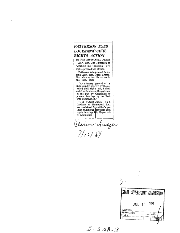 SCR ID # 3-22A-1-3-1-1-1