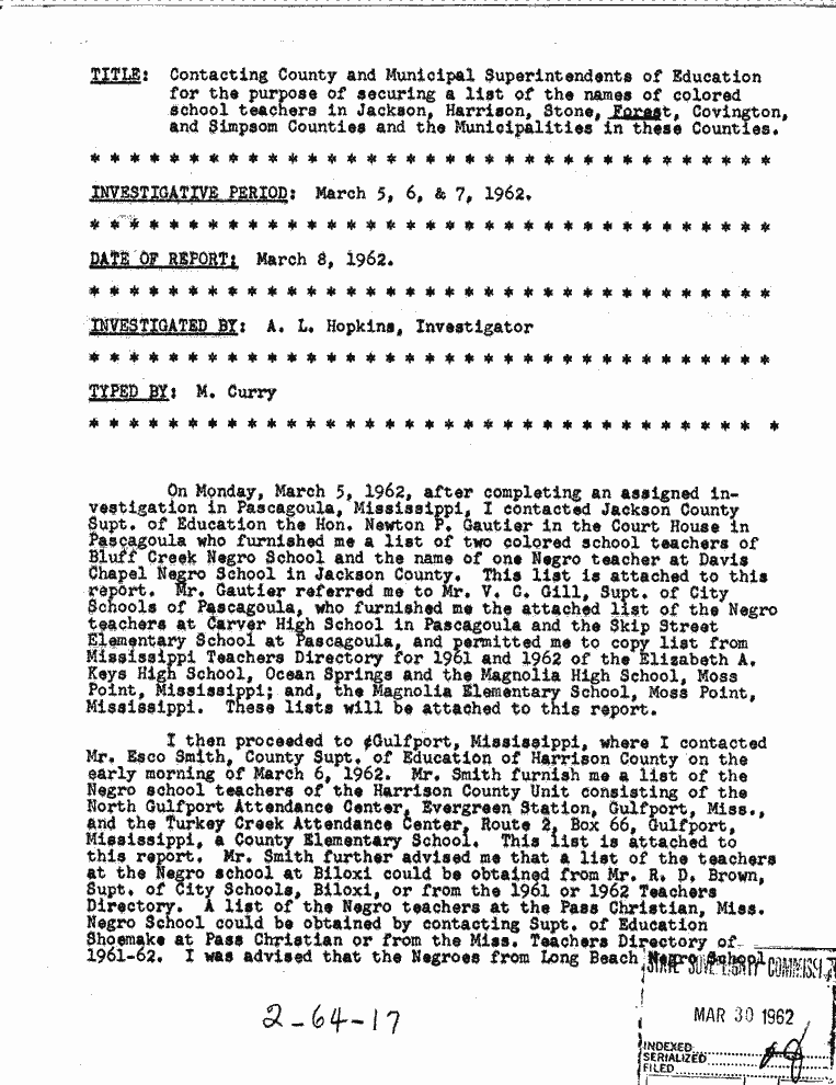 SCR ID # 2-64-1-31-1-1-1