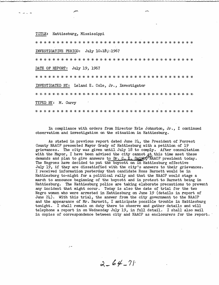 SCR ID # 2-64-1-107-1-1-1