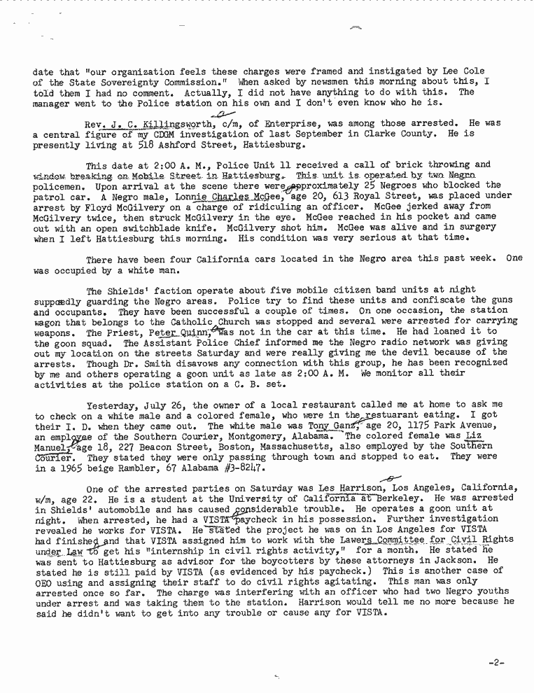 SCR ID # 2-64-1-113-2-1-1