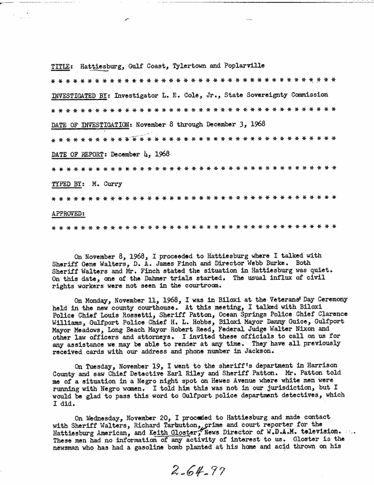 SCR ID # 2-64-2-22-1-1-1