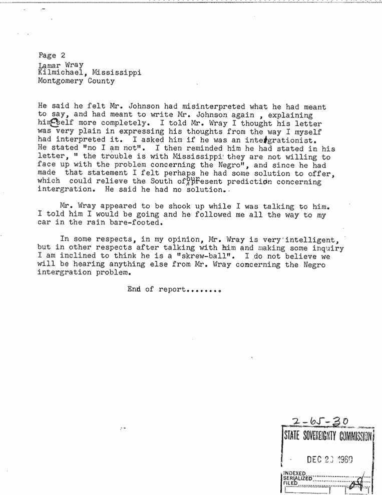 SCR ID # 2-65-0-31-2-1-1