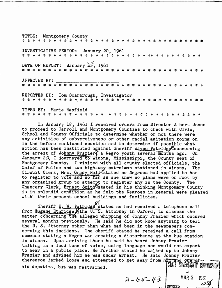 SCR ID # 2-65-0-38-1-1-1