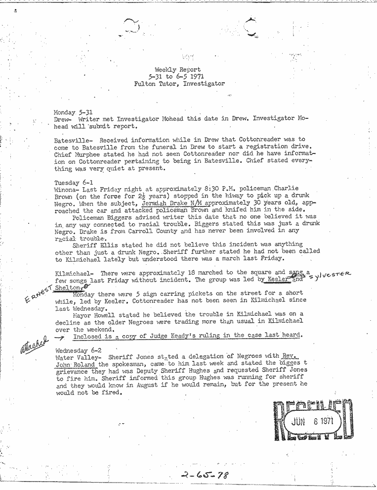 SCR ID # 2-65-0-106-1-1-1