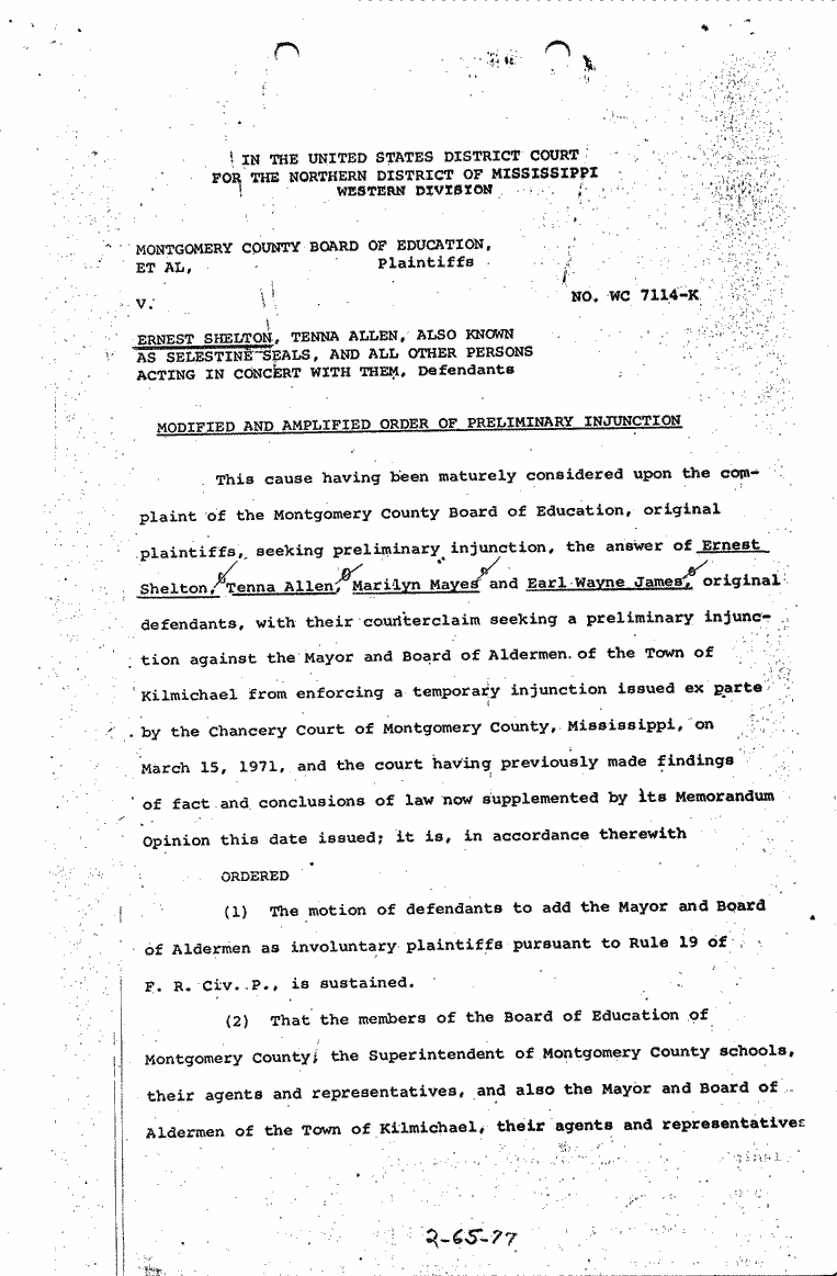 SCR ID # 2-65-0-107-1-1-1