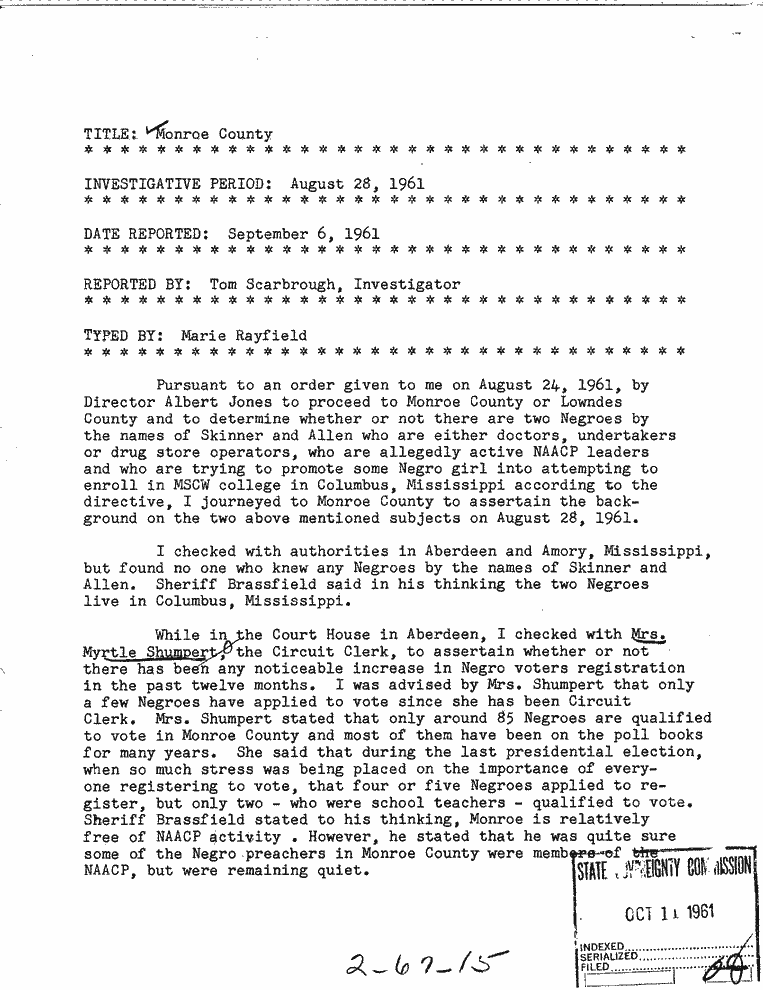 SCR ID # 2-67-0-18-1-1-1