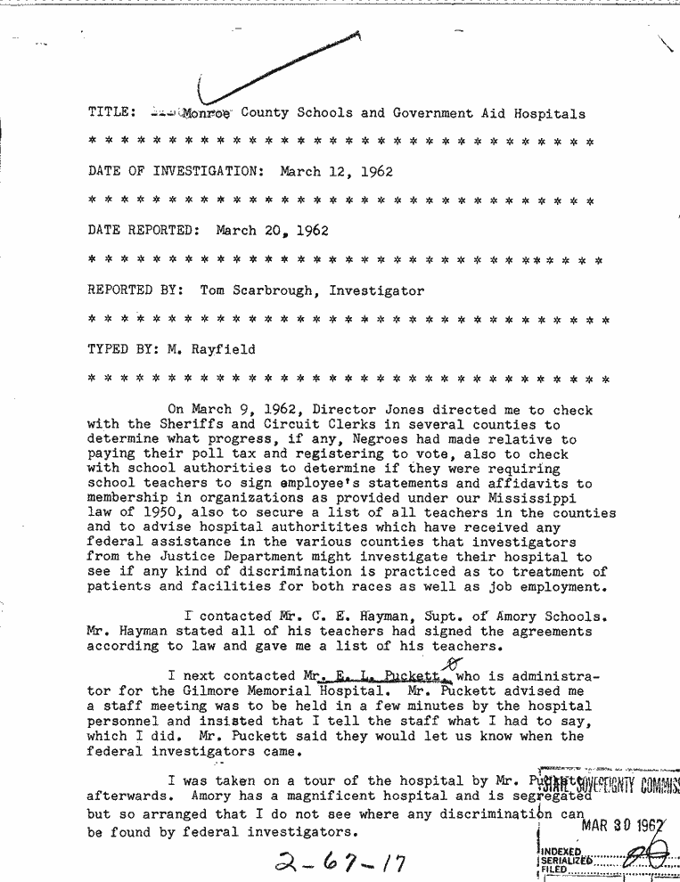 SCR ID # 2-67-0-20-1-1-1