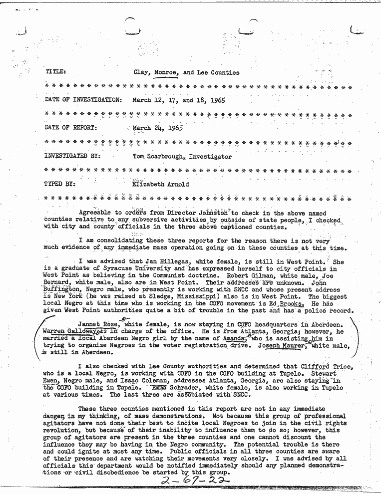 SCR ID # 2-67-0-33-1-1-1