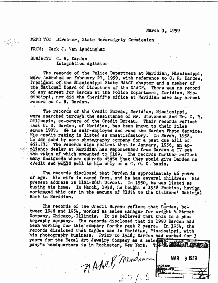 SCR ID # 2-71-0-6-1-1-1